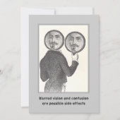 Invitation Fou vintage (Devant)