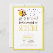 Invitation FOUILLÉE Pour l'ARRIVÉE de la FUTURE MARIÉE Récept (Devant)