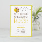 Invitation FOUILLÉE Pour l'ARRIVÉE de la FUTURE MARIÉE Récept (Debout devant)