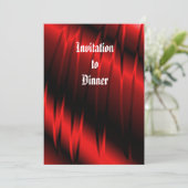 Invitation Foule rouge (Debout devant)