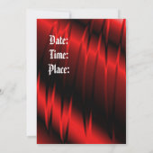 Invitation Foule rouge (Dos)