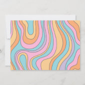 Invitation Four Ever Spooky Hippie Halloween 4th Birthday (Dos)