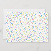 Invitation FOUR ever Sweet Donut Girls 4th Birthday Invitatio (Dos)