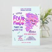 Invitation Four-nado (Debout devant)
