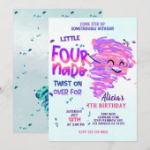 Invitation Four-nado (Devant / Derrière)