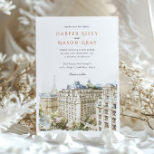 Invitation Four Seasons Hotel George V Paris Mariage