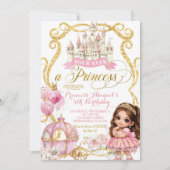 Invitation Fourever une princesse espagnole (Devant)