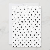 Invitation Fourever Wild 4e anniversaire fête Safari Animaux (Dos)