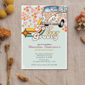 Invitation Fourever Young Daisy Van Floral 4ème anniversaire