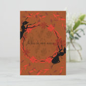 Invitation fourmi, affirmation positive ,phrase inspirante (Debout devant)