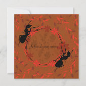 Invitation fourmi, affirmation positive ,phrase inspirante (Devant)