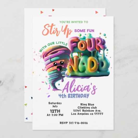 invitation Fournado (Devant / Derrière)