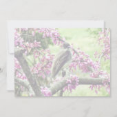 Invitation Fournitures de mariage "Phoebe dans un arbre Redbu (Dos)