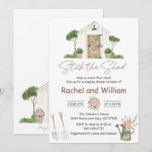 Invitation Fournitures pour la fête de mariage des couples de (Devant / Derrière)