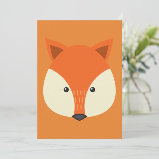 Invitation Fox (Debout devant)