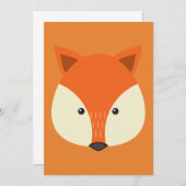 Invitation Fox (Devant / Derrière)