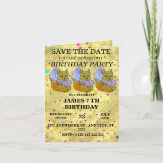 Invitation Fox named Dice