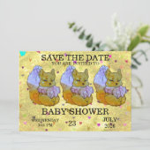 Invitation Fox named Dice (Debout devant)