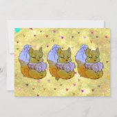 Invitation Fox named Dice (Dos)