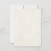 Invitation Foyer de Noël cosy Fête de la Réveillon du Nouvel (Dos)