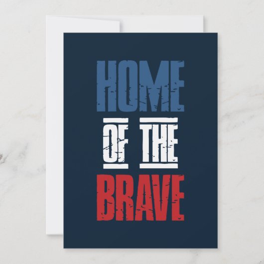 Invitation Foyer des braves (Devant)