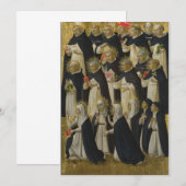 Invitation Fra Angelico - La Bienheureuse Dominicaine (Devant / Derrière)