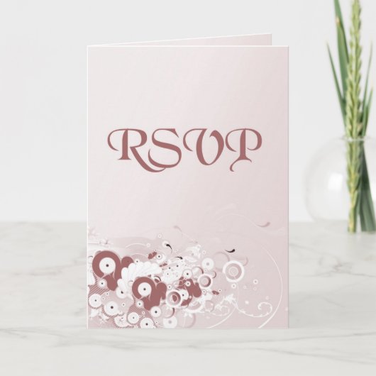Invitation Fractale RSVP (Devant)