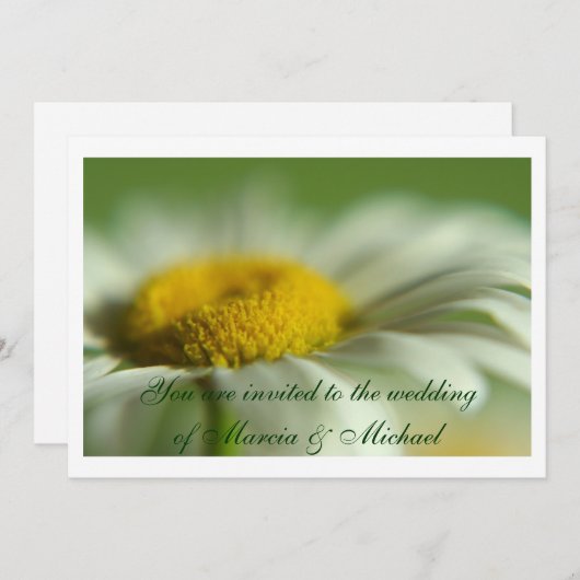 Invitation Fraîche (Devant / Derrière)