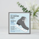 Invitation fraîche de fête d'anniversaire de (Debout devant)