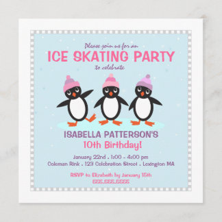 Invitation fraîche de fête d'anniversaire de