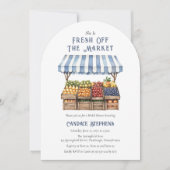 Invitation Fraîche De La Fête des mariées De Stand Farm (Devant)