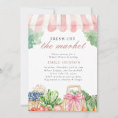 Invitation Fraîche De La Fête des mariées Du Marché (Devant)