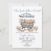 Invitation Fraîche du marché Modèle d'invitation de douche nu (Devant)