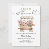 Invitation Fraîche hors Fête des mariées du marché - Marché f (Devant)