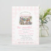 Invitation Fraîchement arrivée sur le marché | Mariage de mar (Debout devant)