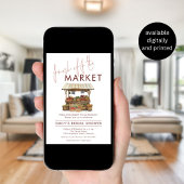 Invitation Fraîchement Branché Sur La Fête des mariées Du Mar