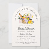 Invitation Fraîchement De La Fête des mariées De Marché Des A (Devant)