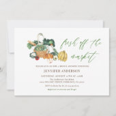 Invitation Fraîchement De La Fête des mariées De Marché Des A (Devant)