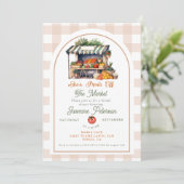 Invitation Fraîchement De La Fête des mariées De Marché Des A (Debout devant)