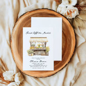 Invitation Fraîchement De La Fête des mariées De Marché Des A