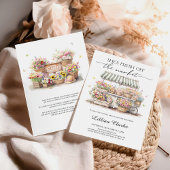 Invitation Fraîchement De La Fête des mariées De Marché Des A