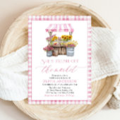 Invitation Fraîchement De La Fête des mariées De Marché Des A