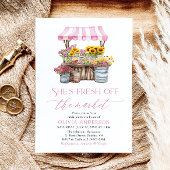 Invitation Fraîchement De La Fête des mariées De Marché Des A