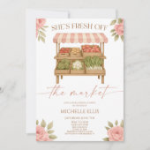 Invitation Fraîchement de la Fête des mariées du marché des a (Devant)