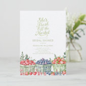 Invitation Fraîchement de la Fête des mariées du marché des a (Debout devant)