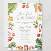 Invitation Fraîchement de la Fête des mariées du marché des a