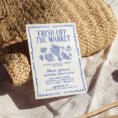 Invitation Fraîchement Hors Fête des mariées Du Marché, Le Ma