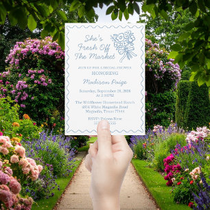 Invitation Fraîchement sortie du marché Fête de mariage fanta