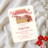 Invitation Fraîcheur florale de la Fête des mariées du marché