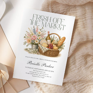 Invitation Frais Débarqué du Marché des Producteurs de Mariée